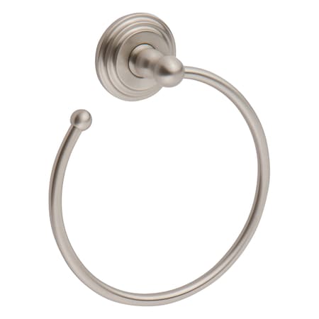 Ginger Towel Ring - Open in Satin Nickel 1121/SN
